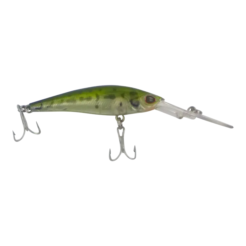 Finesse Olive Camo Wobbler Diving Lure – 90Mm 1