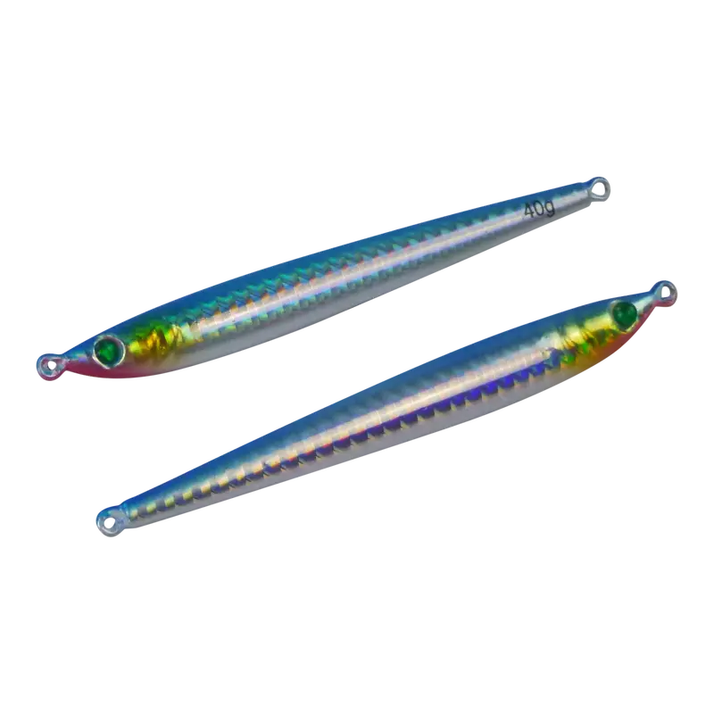 Finesse Pencil-Style Jig – 40G Blue Flash (2-Pack) 1