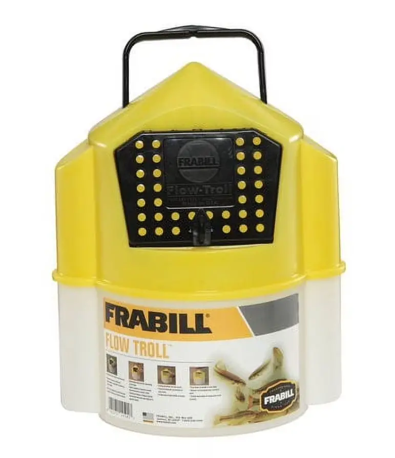 Frabill Flow Troll 6-Quart Bait Storage Container 1