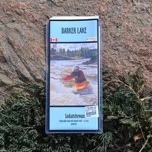 Go Trekker Barker Lake Navigational Map (Synthetic) 1