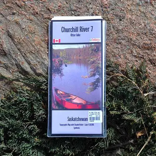 Go Trekker Churchill River Map #7: Otter Lake Section (Synthetic) 1