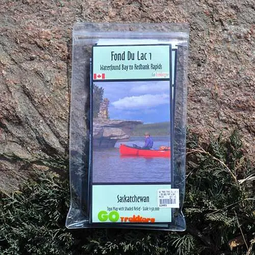 Go Trekker Fond Du Lac Map Bundle – 3-Part Synthetic Series For Northern Travel 1