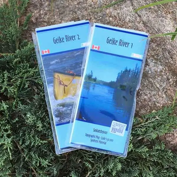 Go Trekker Geikie River Topographic Map Set – 2-Map Bundle 1