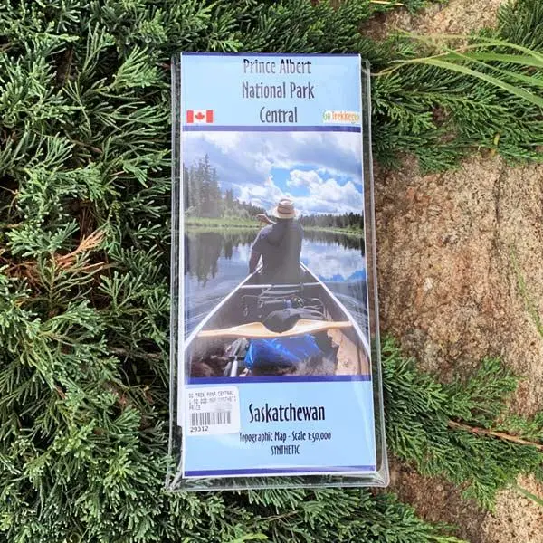Go Trekker Prince Albert National Park Topo Map (Central Zone) 1