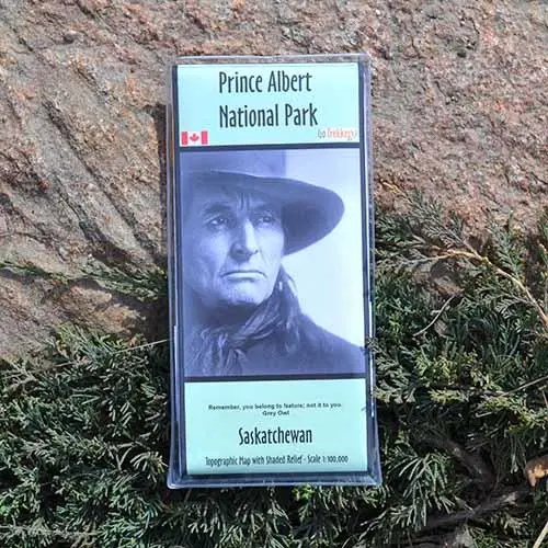 Go Trekker Prince Albert National Park Topographic Map (Synthetic) 1