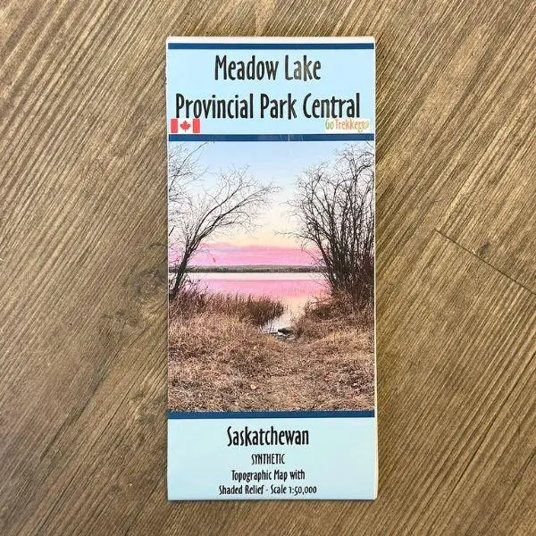 Go Trekker Synthetic Map: Meadow Lake Provincial Park – Central Zone 1