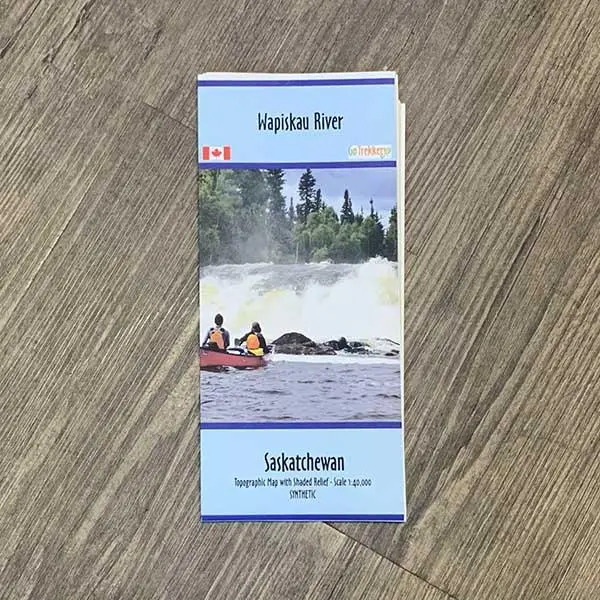 Go Trekker Wapiskau River Topographic Map 1