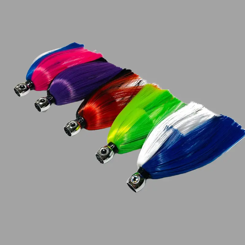 Goblin Head Small Trolling Lure Set – 4-Pack Ilander-Style Offshore Baits 1