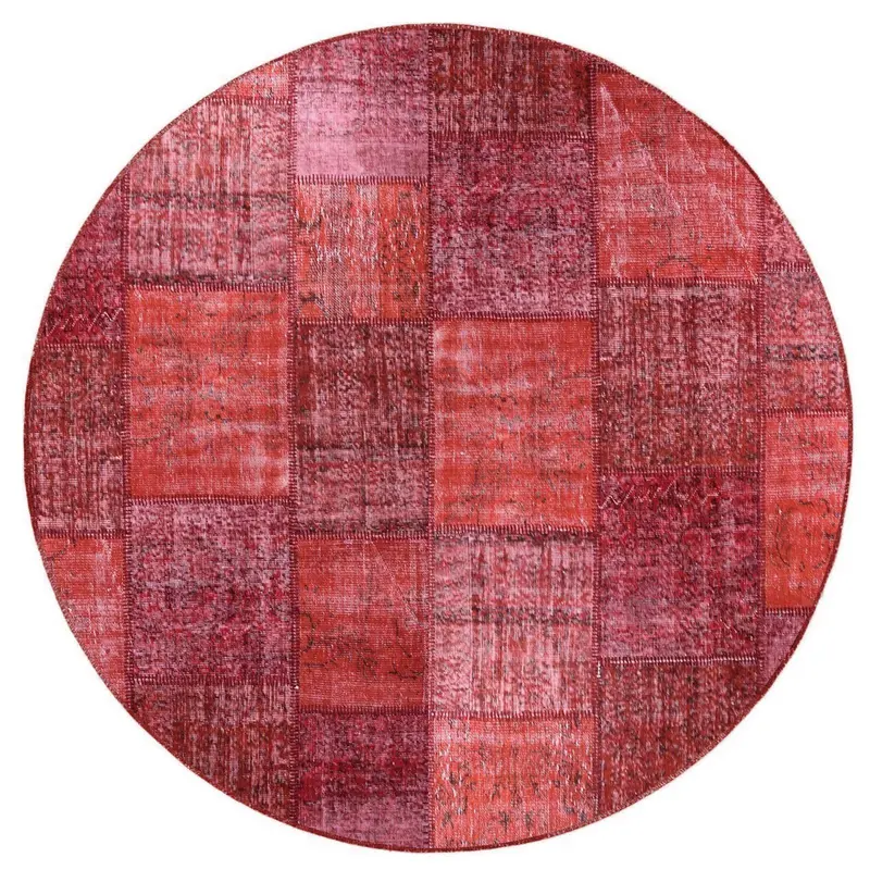 Hali X-Bursa Handmade Overdyed Round Area Rug – 250 Cm Diameter Pw023-R 1