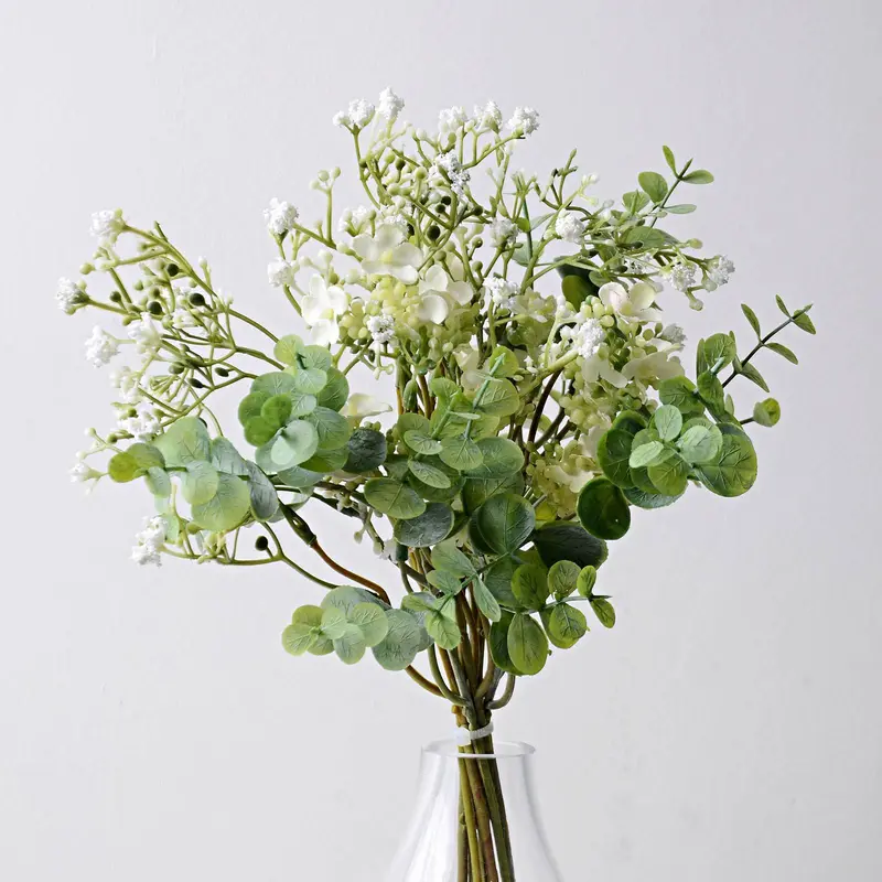 Handmade Decorative Artificial Plant – N35520-H010 (White) 1