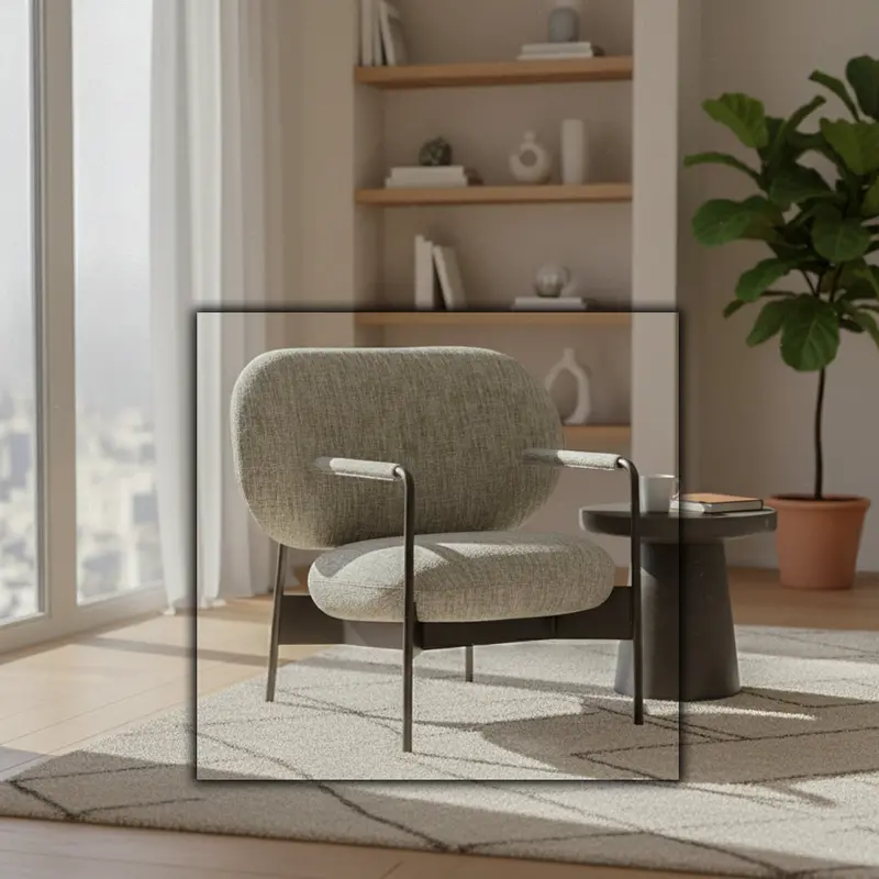 Haven Fabric Armchair – Ps-A154 1