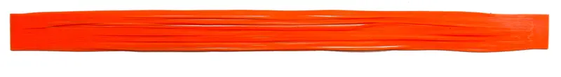 Hot Orange Finesse Soft Plastic Worm – Color 033 1