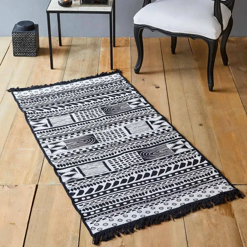 Karaca Home Anatolian Mau Reversible Kilim Rug – Double-Faced Design 1
