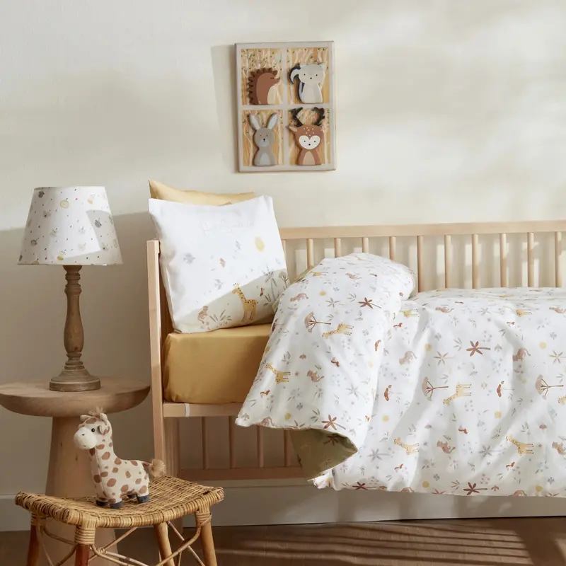 Karaca Home Baby Sunshine Duvet Cover Set – Soft Cotton, Full Set For Kids (Model 200.22.11.0215) 1