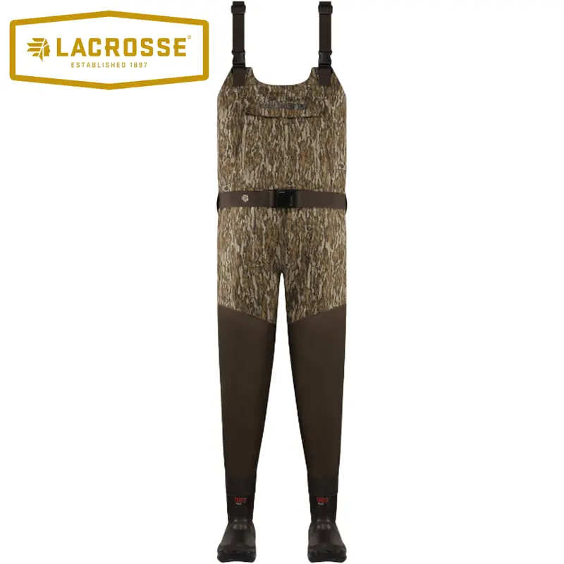 Lacrosse Wetlands Insulated Breathable Waders – Mossy Oak Bottomland Camo 1