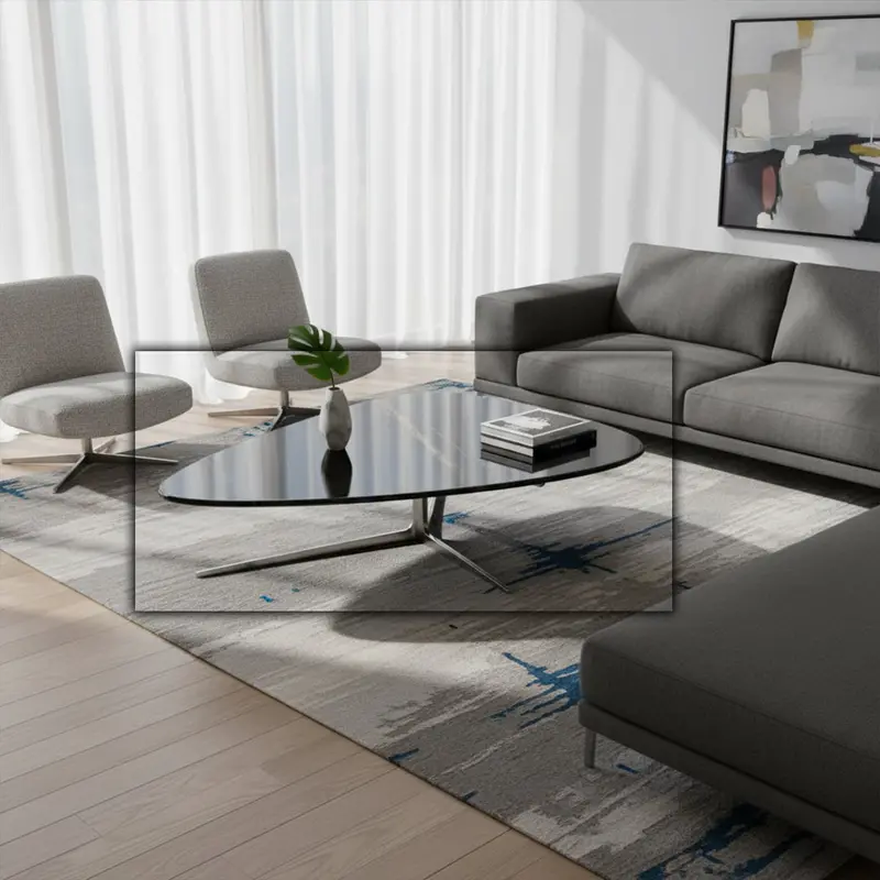 Lauren Collection Coffee Table – Matching Set With Side Table, Ch-1103L 1