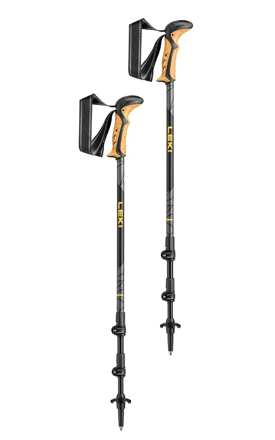 Leki Khumbu Lite Trekking Poles – Ultralight Carbon Design 1