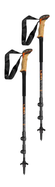 Leki Makalu Cork Lite Adjustable Trekking Poles 1