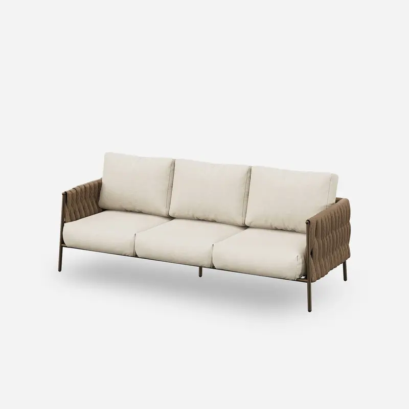 Life Chatter 3-Seat Outdoor Sectional Couch 1