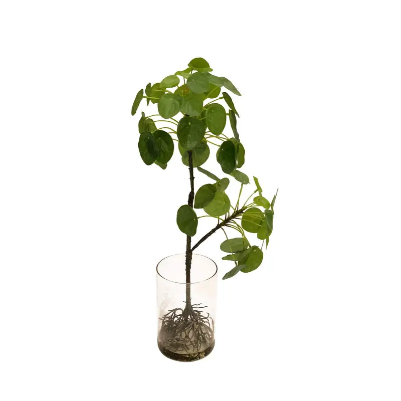 Lifelike Artificial Greenery Display – Indoor Accent Plant 1