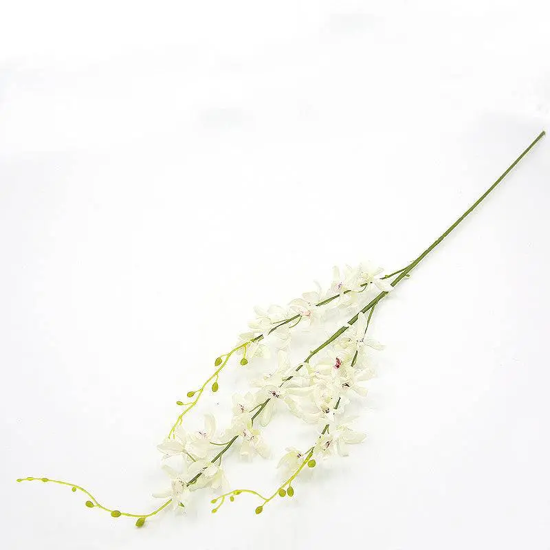 Lifelike White Orchid Artificial Flower Arrangement 1