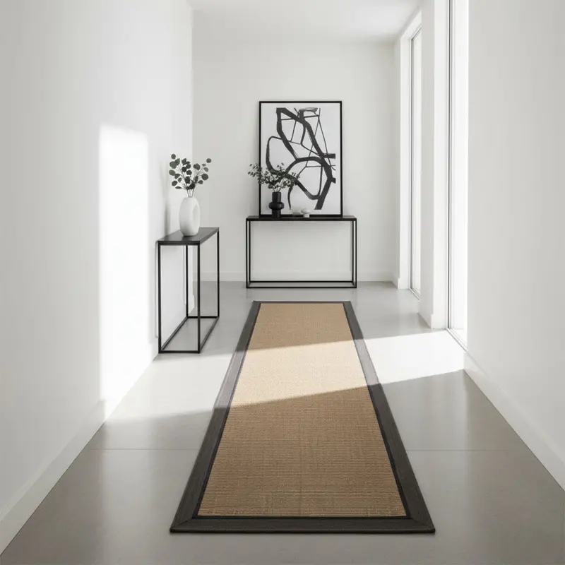 Madrid Sisal Carpet – Eco-Friendly Woven Rug (300X80Cm, Low-Pile Design) 1