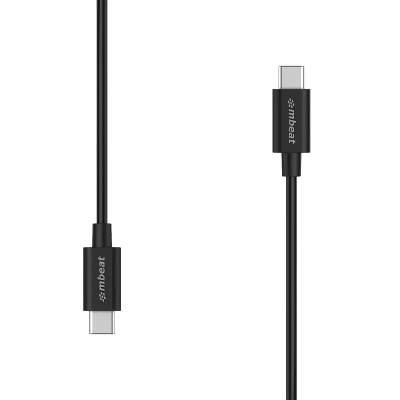 Mbeat Prime 2M Usb-C To Usb-C 2.0 High-Speed Charging And Data Transfer Cable 1