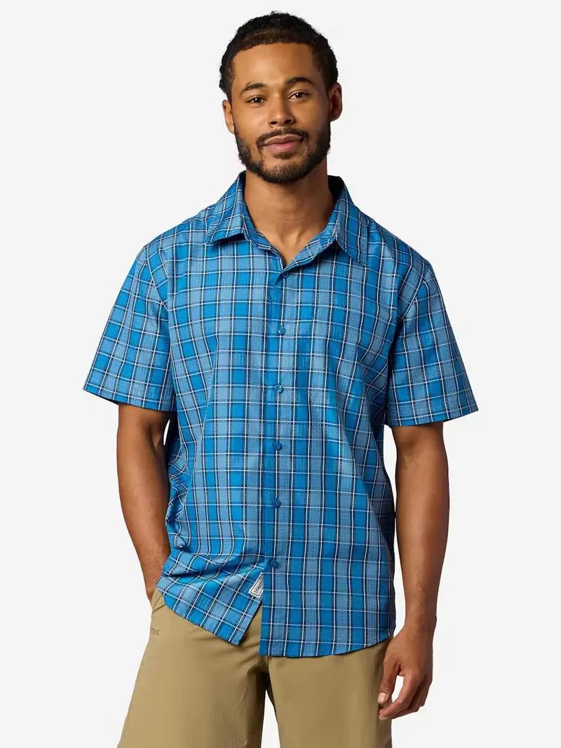 Men'S Airexchange Performance Short-Sleeve Shirt 1