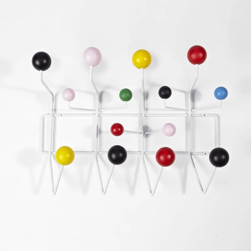 Mid-Century Modern Solid Wood Coat Hanger – Multi-Use Wall-Mount Organizer Sp15119-Multi 1