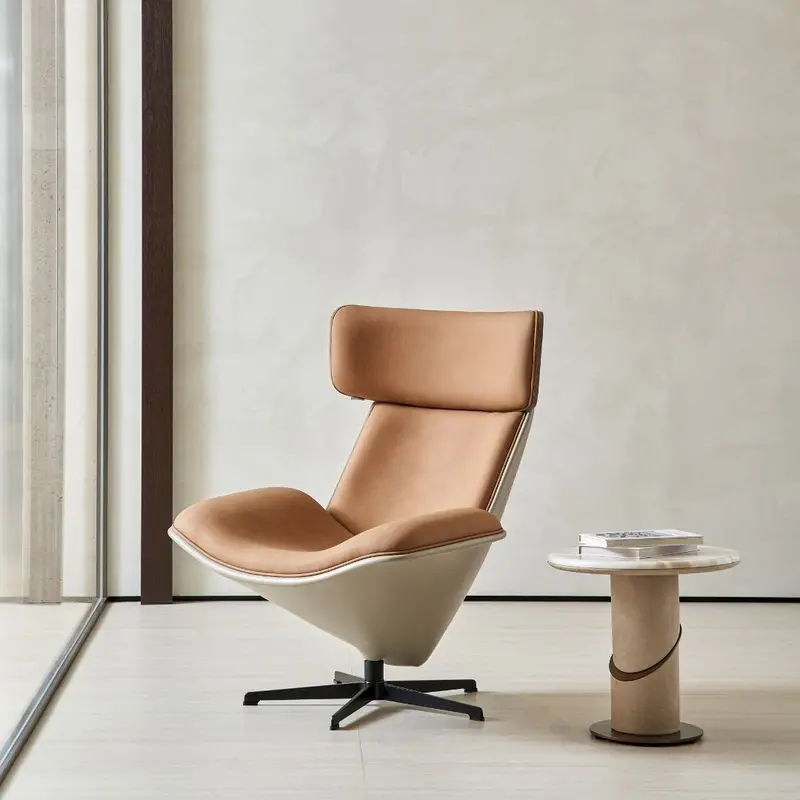 Mstv-Xy017 Bolo Lounge Chair – Premium Fabric Cover (Pa083-9076) 1
