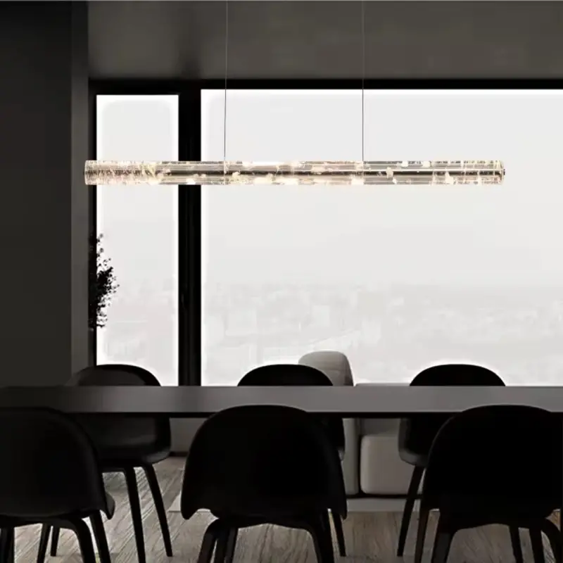 Natural Crystal K9 Led Pendant Light – Model Md80545-1-1200 1