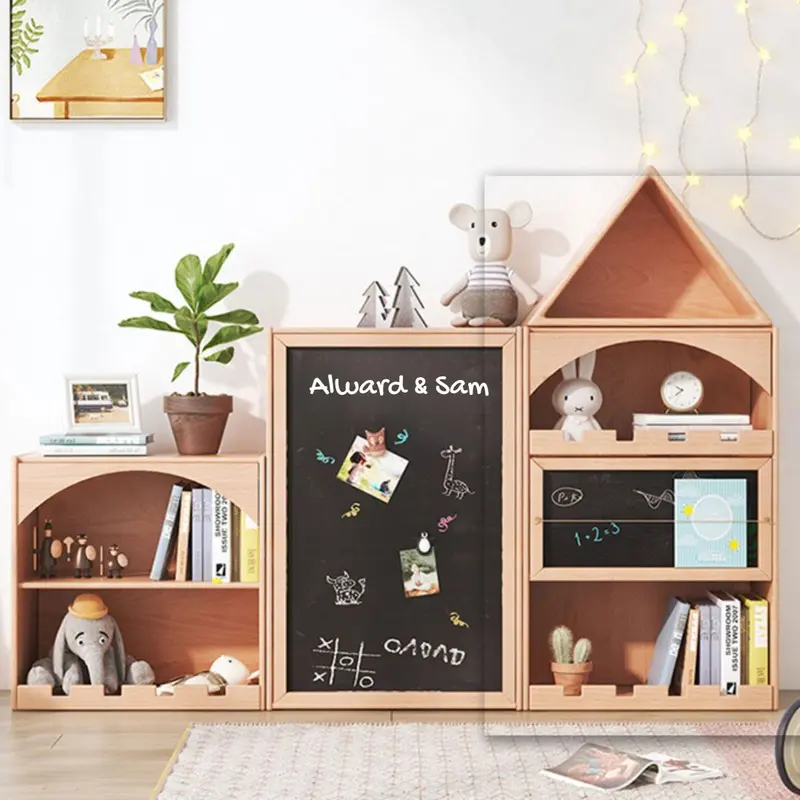 Peekaboo Adjustable Kids Bookshelf – E2007N 1