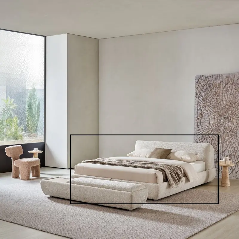 Pillar King Size Bed Frame – Mstv-C010 1
