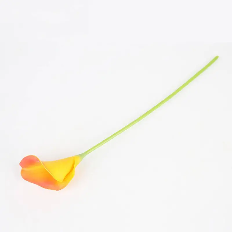 Realistic Orange Pu Calla Lily Artificial Flower – Fl-Jh179 1