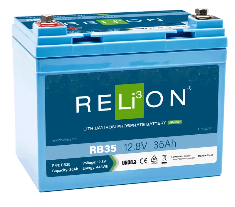 Relion Rb35 Lithium Deep-Cycle Battery – 12V 35Ah Entry-Level Lifepo4 Pack 1