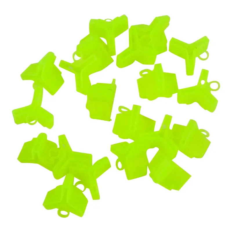 Rig Ezy Green Treble Hook Cover – Size #3, 20-Pack 1
