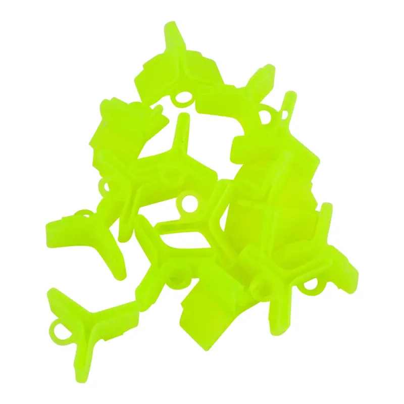 Rig Ezy Green Treble Hook Covers – Size #1, 15-Pack 1