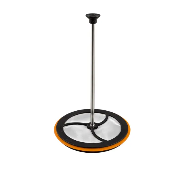 Silicone-Enhanced Coffee Press – Ergonomic 1-Liter Design 1