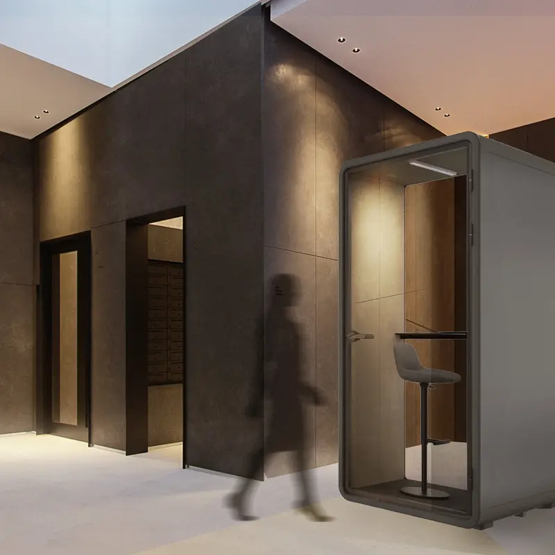 Single-Person Soundproof Office Booth – Delux-S 1