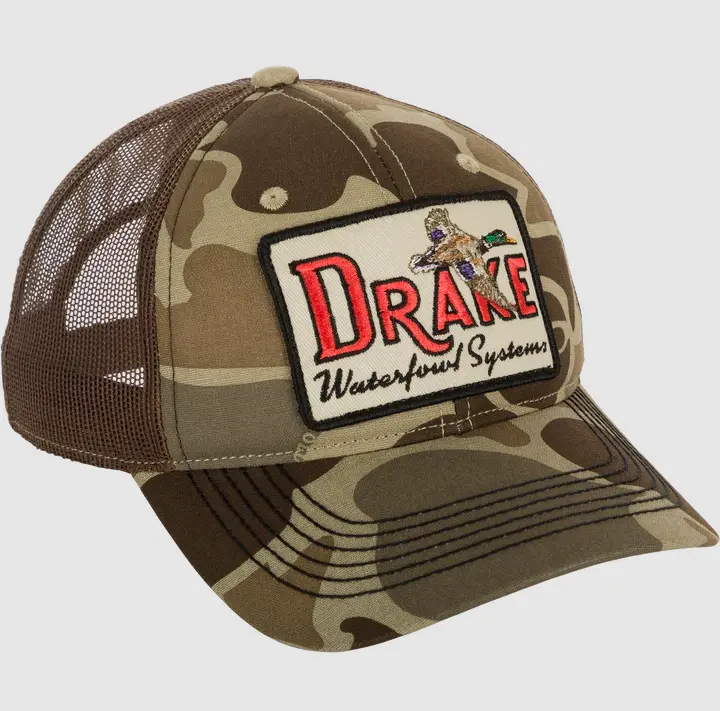 Square Patch Foam-Front Adjustable Ball Cap 1