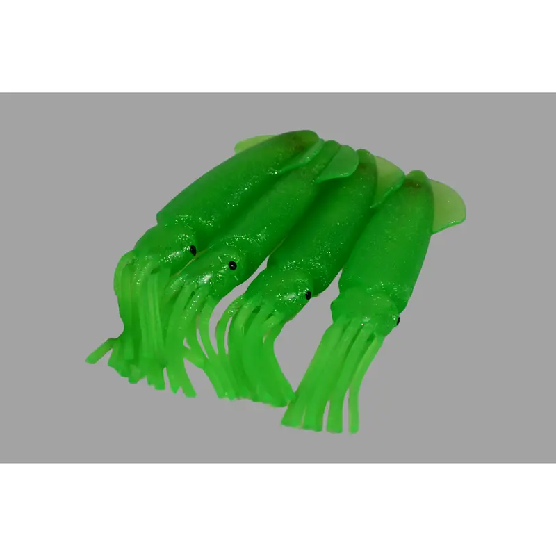 Squid Daisy Chain Teaser – 9-Inch Squids + Bonus Lure Storage Bag 1