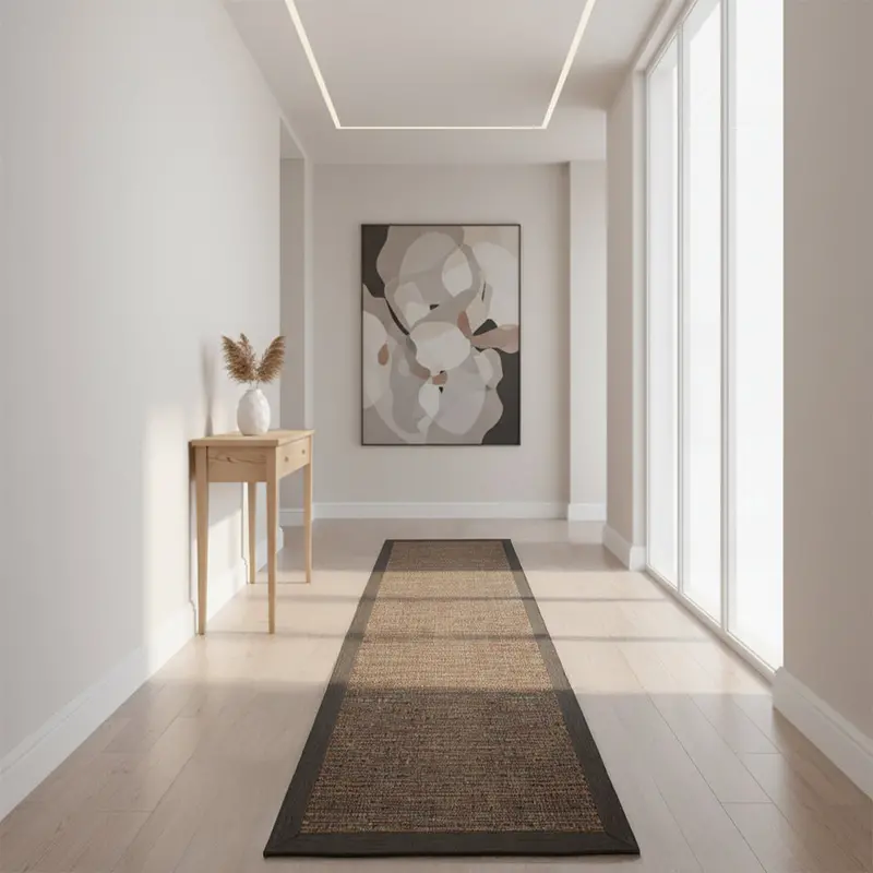 Streamlined 300X80 Cm Rio Sisal Rug – Minimalist Natural Fiber Accent 1