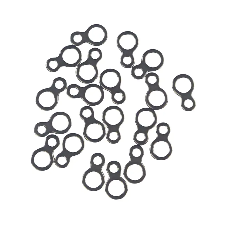 Swimerz 180Kg Solid Double Swivel Rings – 14Mm, 20-Pack 1