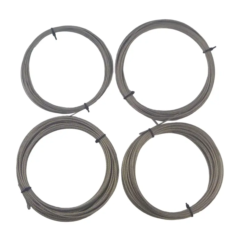Swimerz 49-Strand Stainless Steel Trace Wire – 180Lb Test, 30Ft 1