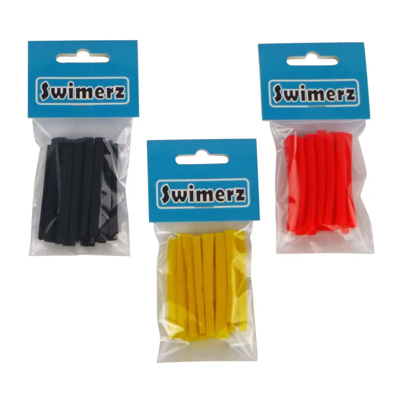 Swimerz 4Mm Black-Yellow-Red Shrink Tube Hook Sleeves – 50Mm, 45-Pack 1