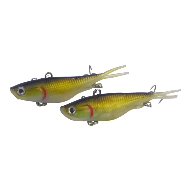 Swimerz 95Mm Soft Vibe Lure – Yakka Imitation, 2-Pack 1