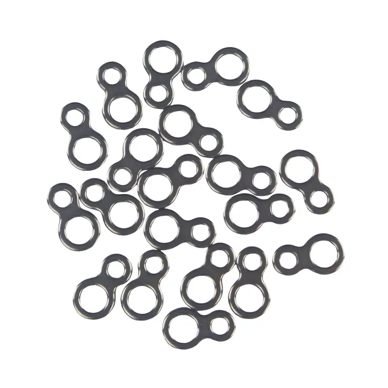 Swimerz Heavy-Duty Double Rings – 225Kg Breaking Strength, 17Mm Size, 20-Pack 1