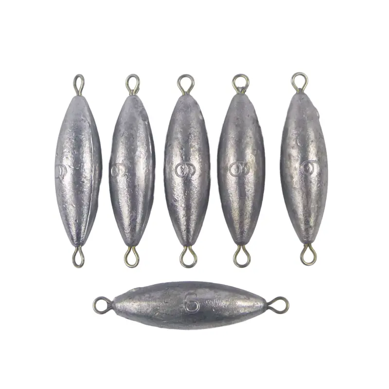 Swimerz Torpedo-Style Trolling Sinker – 6 Oz Lead, 6-Pack 1