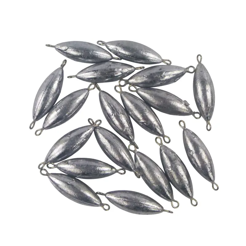 Swimerz Torpedo Trolling Sinkers – 2Oz Lead, 18-Pack For Deep-Water Drift 1