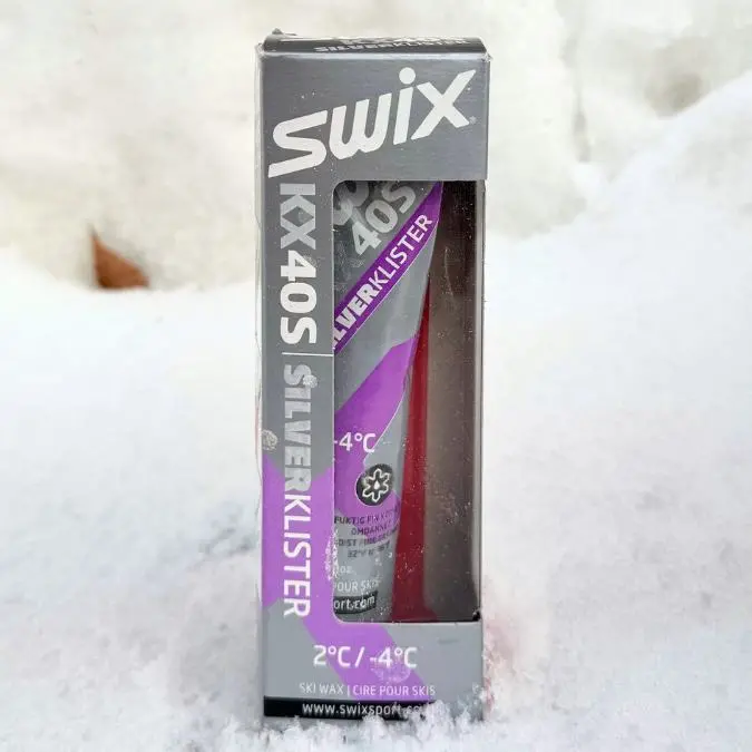 Swix Kx40S Violet Silver Klister For Intermediate Wet Conditions 1